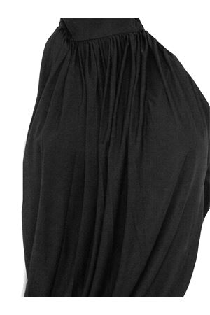 Black viscose high-neck top FRANCESCO MURANO | 242T05999